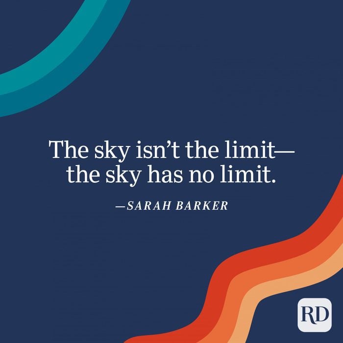 Sarah Barker Uplifting Quote