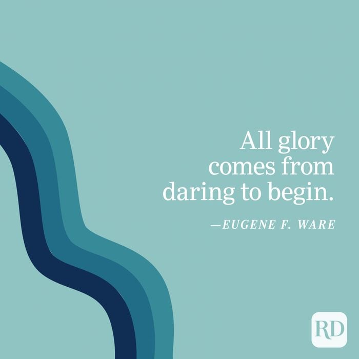 Eugene F. Ware Uplifting Quote
